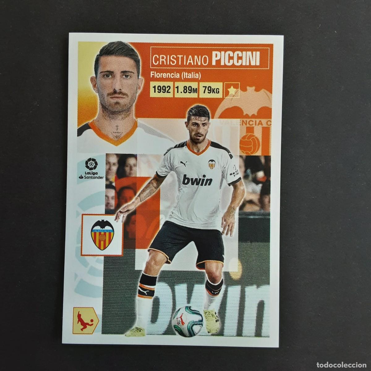 Cromos de F&uacute;tbol: CROMO LIGA 2020 2021 20 21 COLECCIONES ESTE PANINI N&ordm;5 PICCINI-VALENCIA NUNCA PEGADO