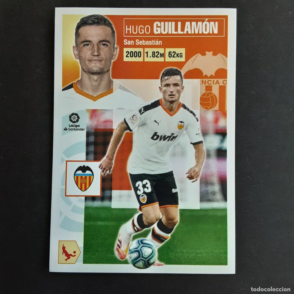 Cromos de F&uacute;tbol: CROMO LIGA 2020 2021 20 21 COLECCIONES ESTE PANINI N&ordm;8 GUILLAMON-VALENCIA NUNCA PEGADO