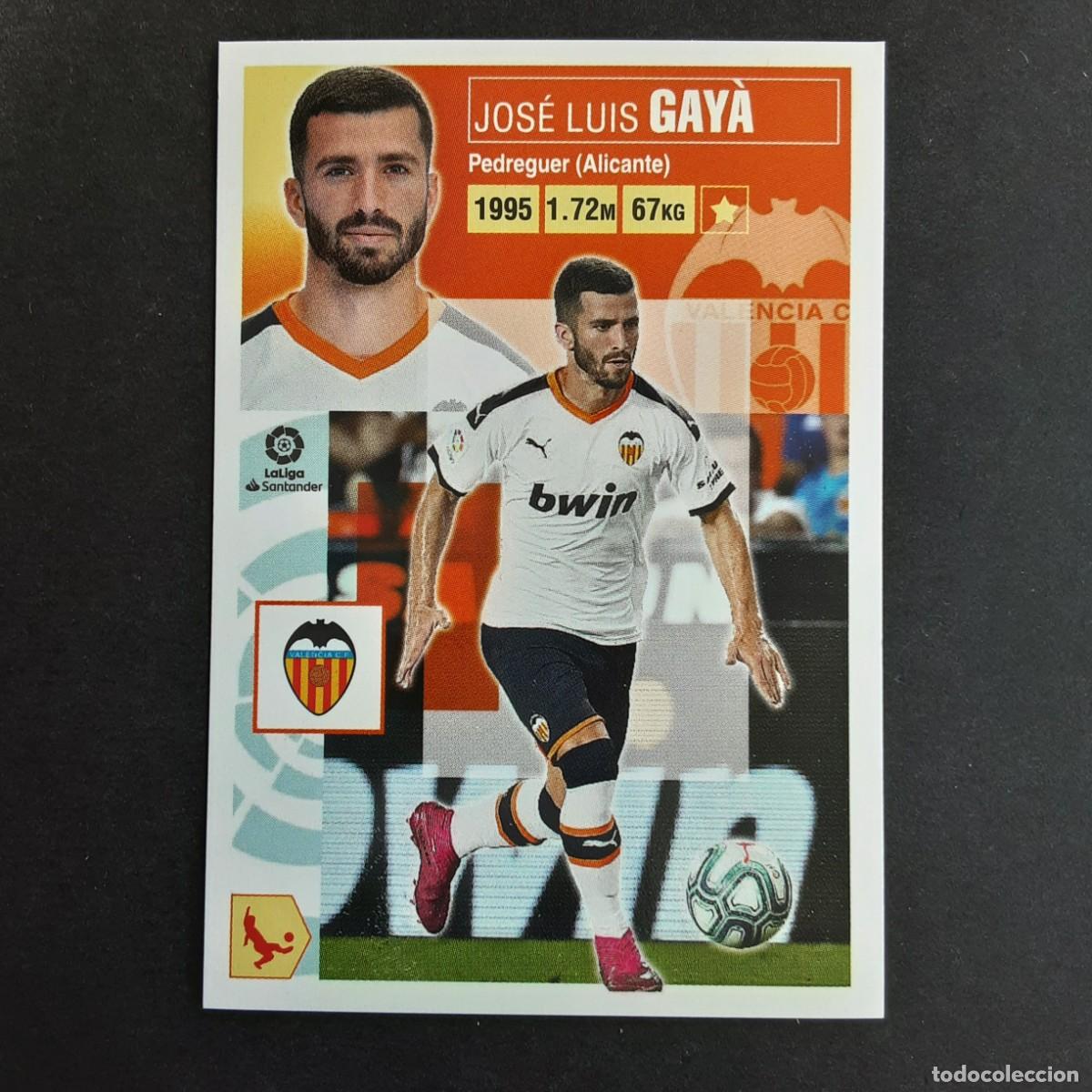 Cromos de F&uacute;tbol: CROMO LIGA 2020 2021 20 21 COLECCIONES ESTE PANINI N&ordm;9 GAYA-VALENCIA NUNCA PEGADO