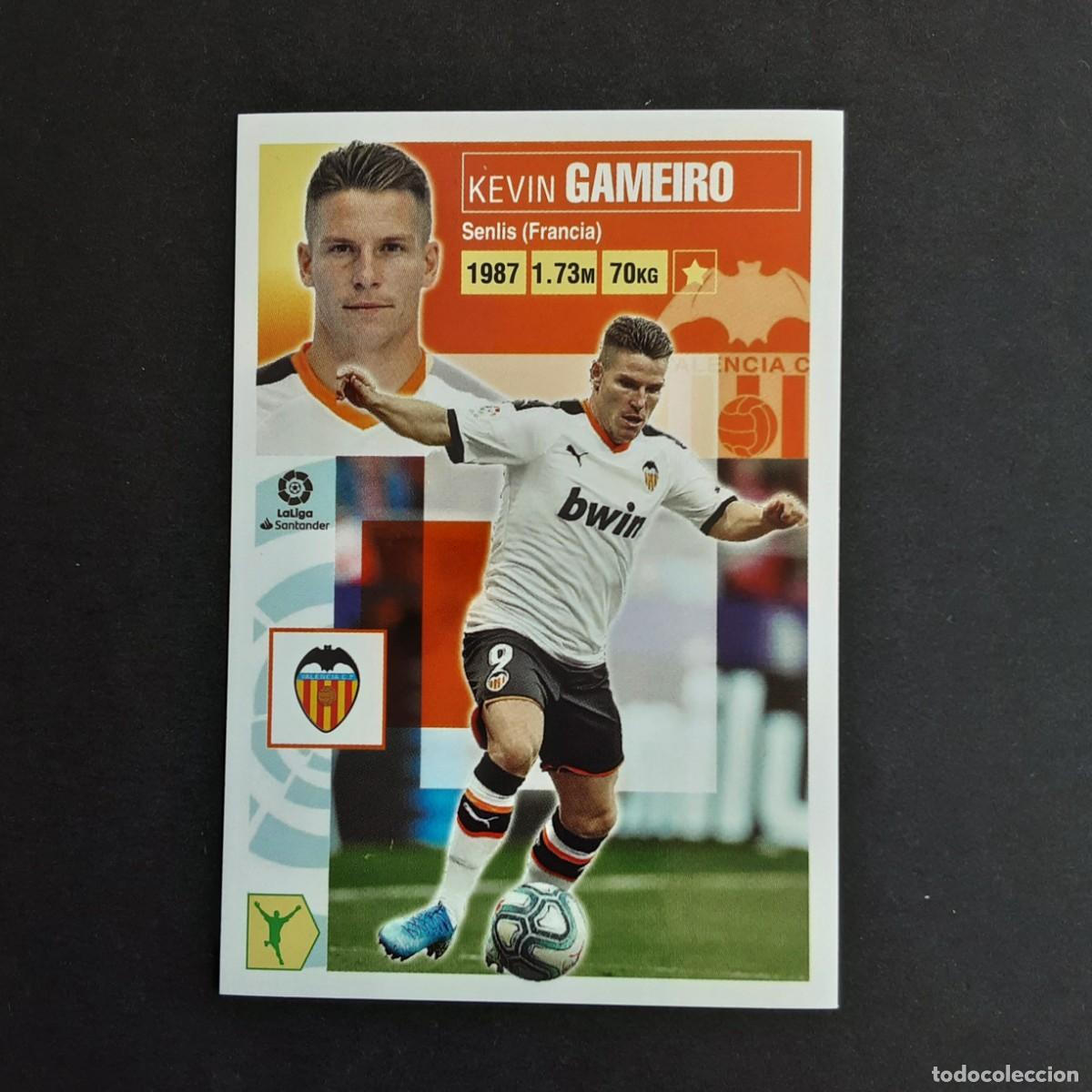 Cromos de F&uacute;tbol: CROMO LIGA 2020 2021 20 21 COLECCIONES ESTE PANINI N&ordm;16A GAMEIRO-VALENCIA NUNCA PEGADO