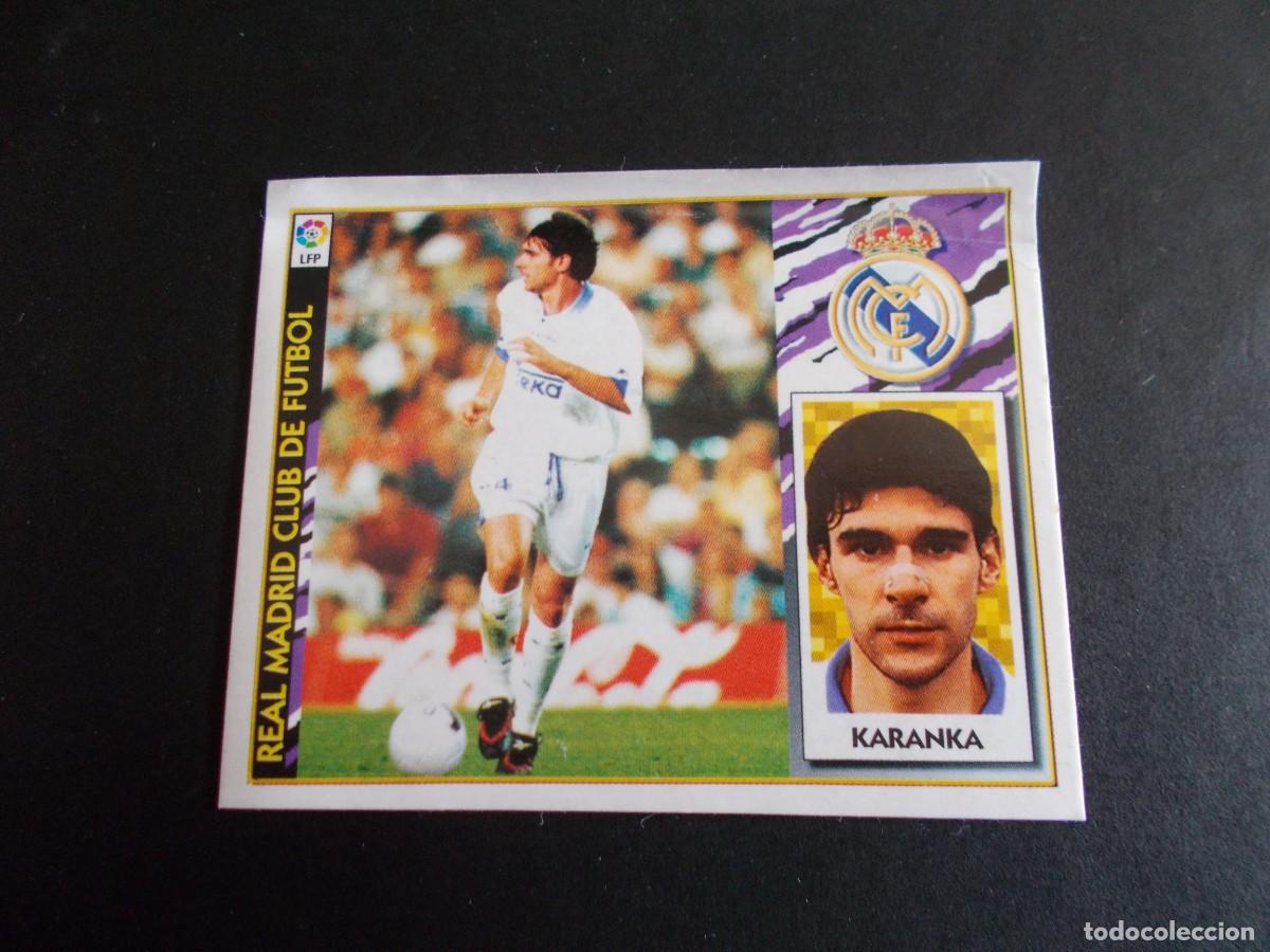 Cromos de f&uacute;tbol: ESTE 97-98 COLOCA KARANKA MADRID VENTANILLA - Foto 1