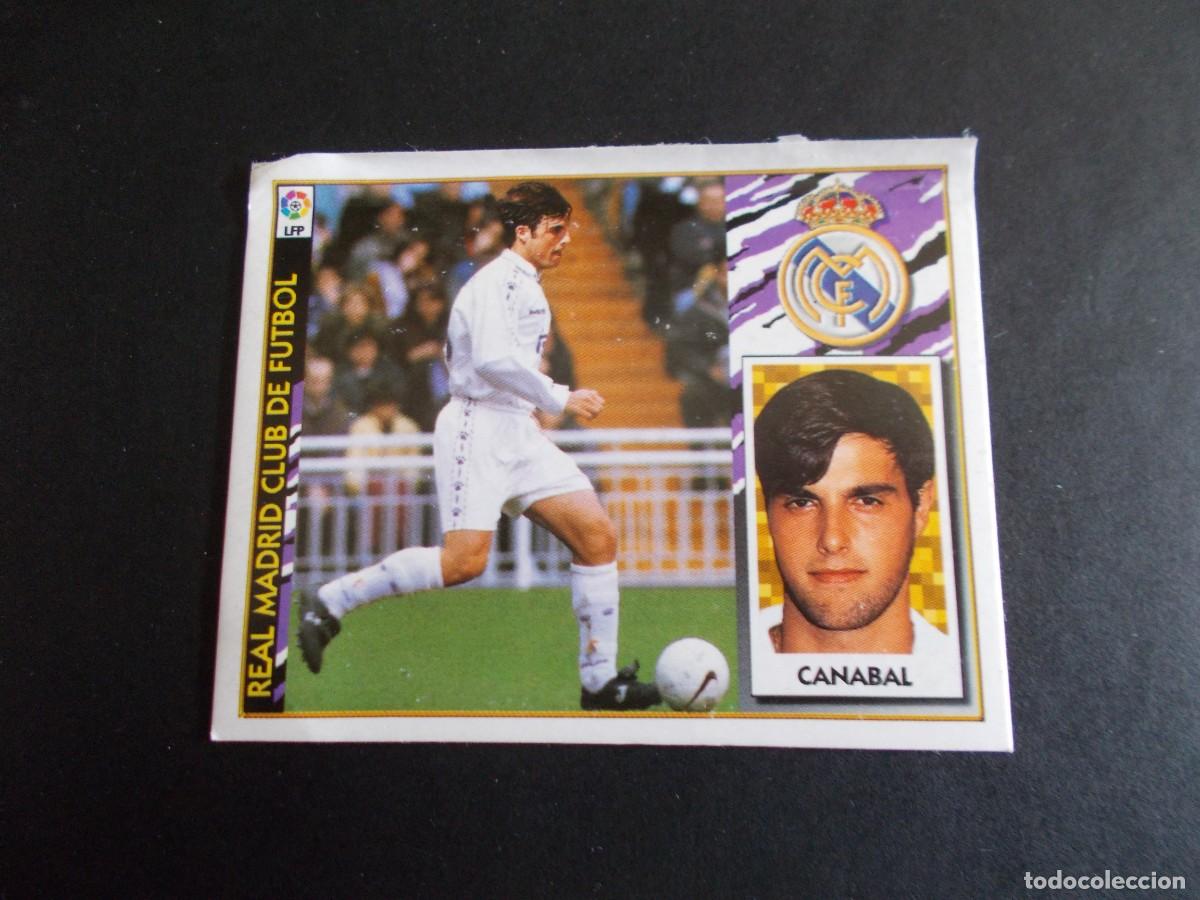 Cromos de f&uacute;tbol: ESTE 97-98 COLOCA CANABAL MADRID VENTANILLA - Foto 1