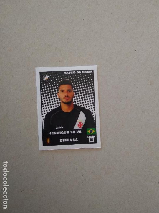 Figurine di Calcio: HENRIQUE SILVA VASCO DA GAMA CROMO FUTBOL COPA LIBERTADORES 2018 BOYCOL COLECCIONES