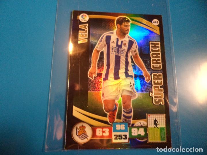Cromos de f&uacute;tbol: Adrenalyn. 2015 2016 15 16 Vela. S&uacute;per crack. (Ref. 110).