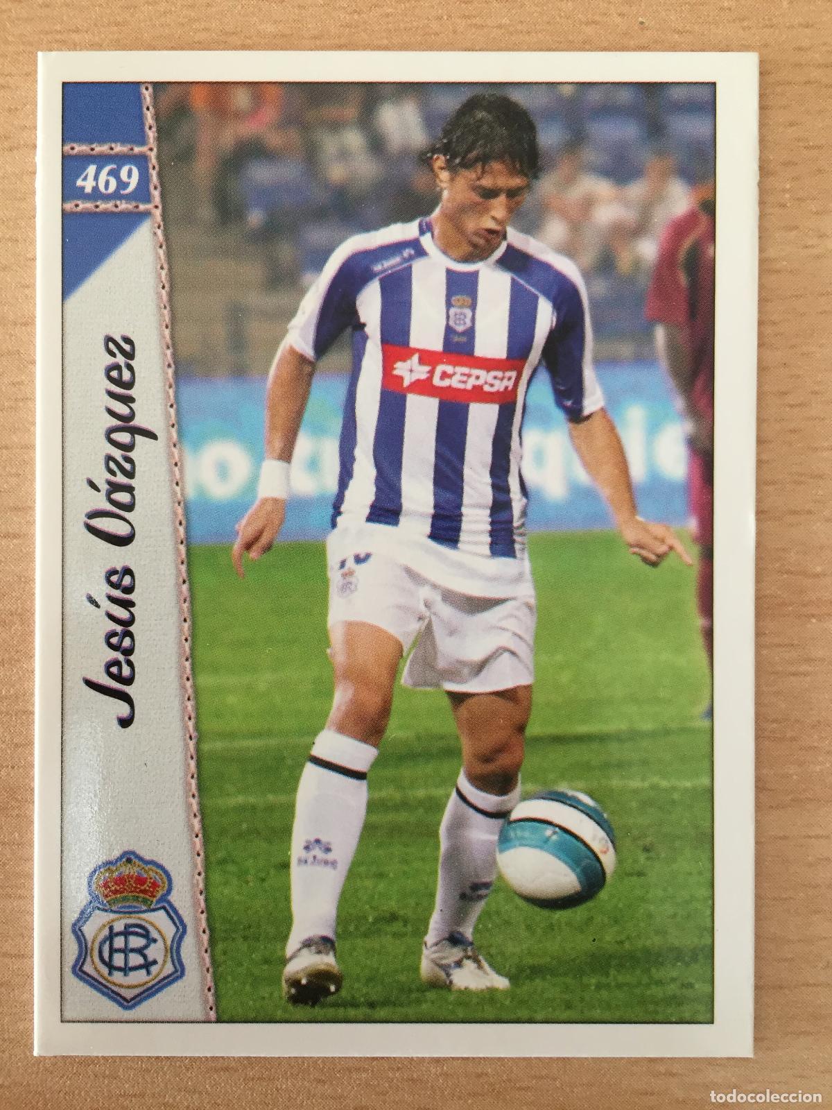 Cromos de F&uacute;tbol: 2006-2007 - 469 JESUS VAZQUEZ - RECREATIVO DE HUELVA - MUNDICROMO