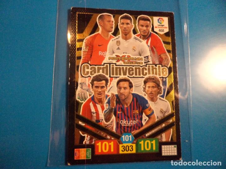 Cromos de f&uacute;tbol: Adrenalyn. 2018 2019 18 19 Card invencible. (Ref. 363).