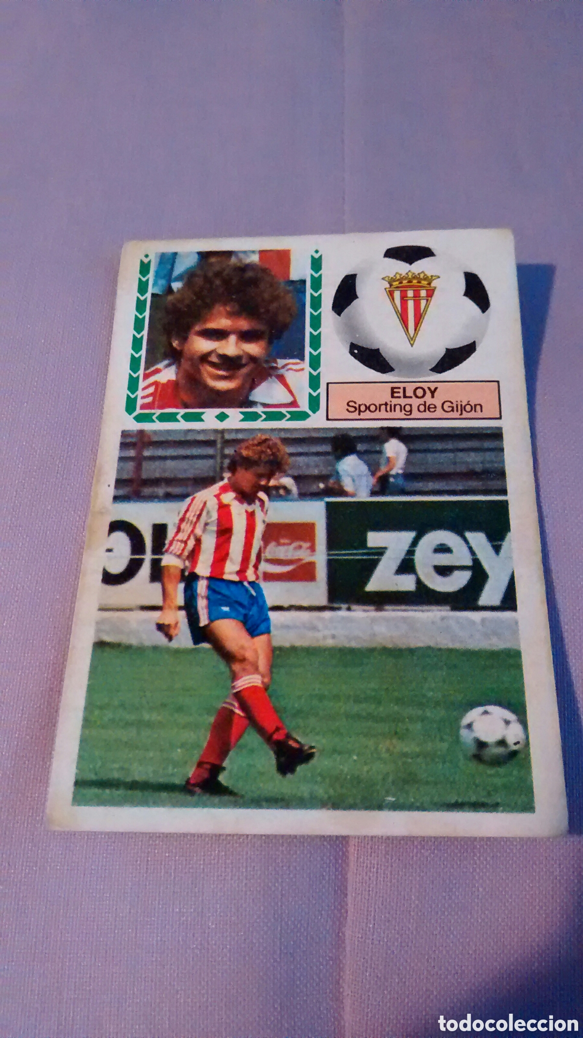 Cromos de f&uacute;tbol: ELOY ESTE 83 84 - Foto 1