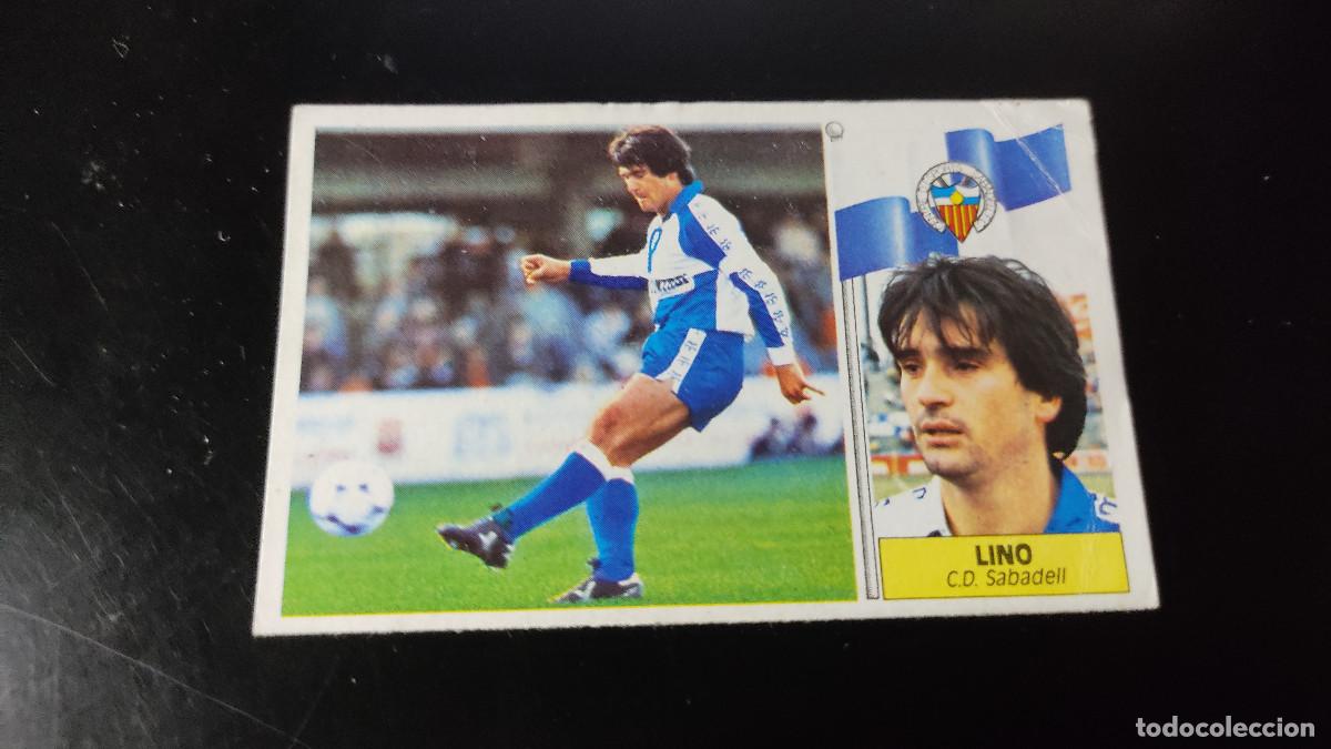 Figurine di Calcio: Liga Este 86/87. Lino - Sabadell. Editorial Este. Colecci&oacute;n oficial liga espa&ntilde;ola f&uacute;tbol