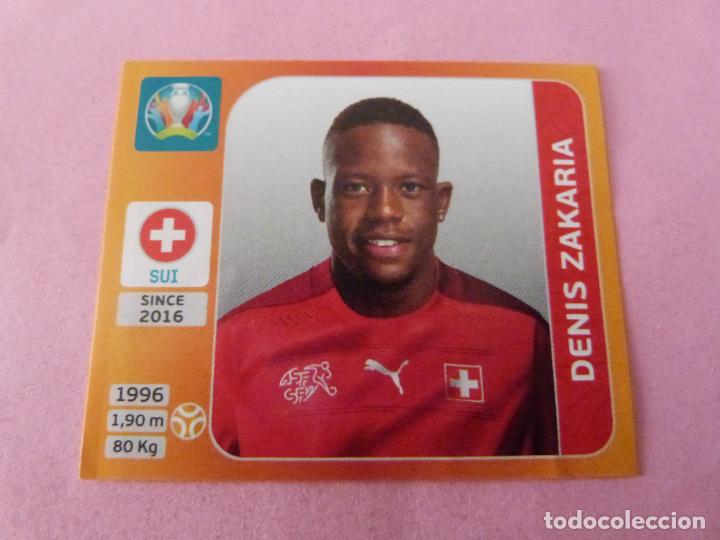 Cromos de f&uacute;tbol: CROMO FUTBOL ZAKARIA DE SUIZA SIN PEGAR N&ordm; 59 TOURNAMENT EDITION EURO EUROCOPA 2020 DE PANINI