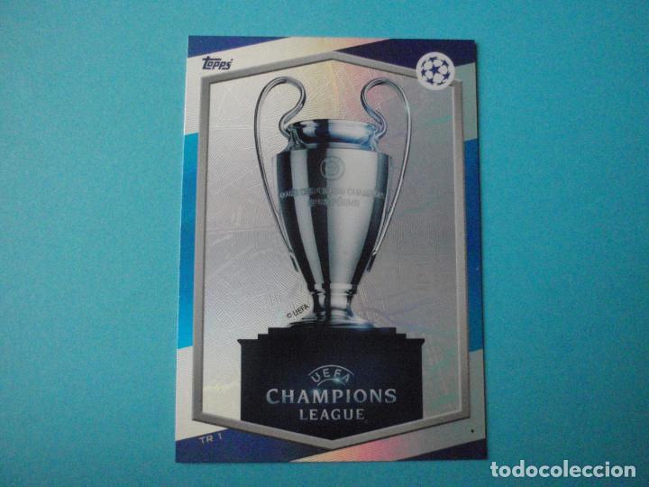Fu&szlig;ball-Sticker: Cromo futbol card TR 1 TROFEO. UEFA CHAMPIONS LEAGUE 2016 2017 TOPPS MATCH ATTAX