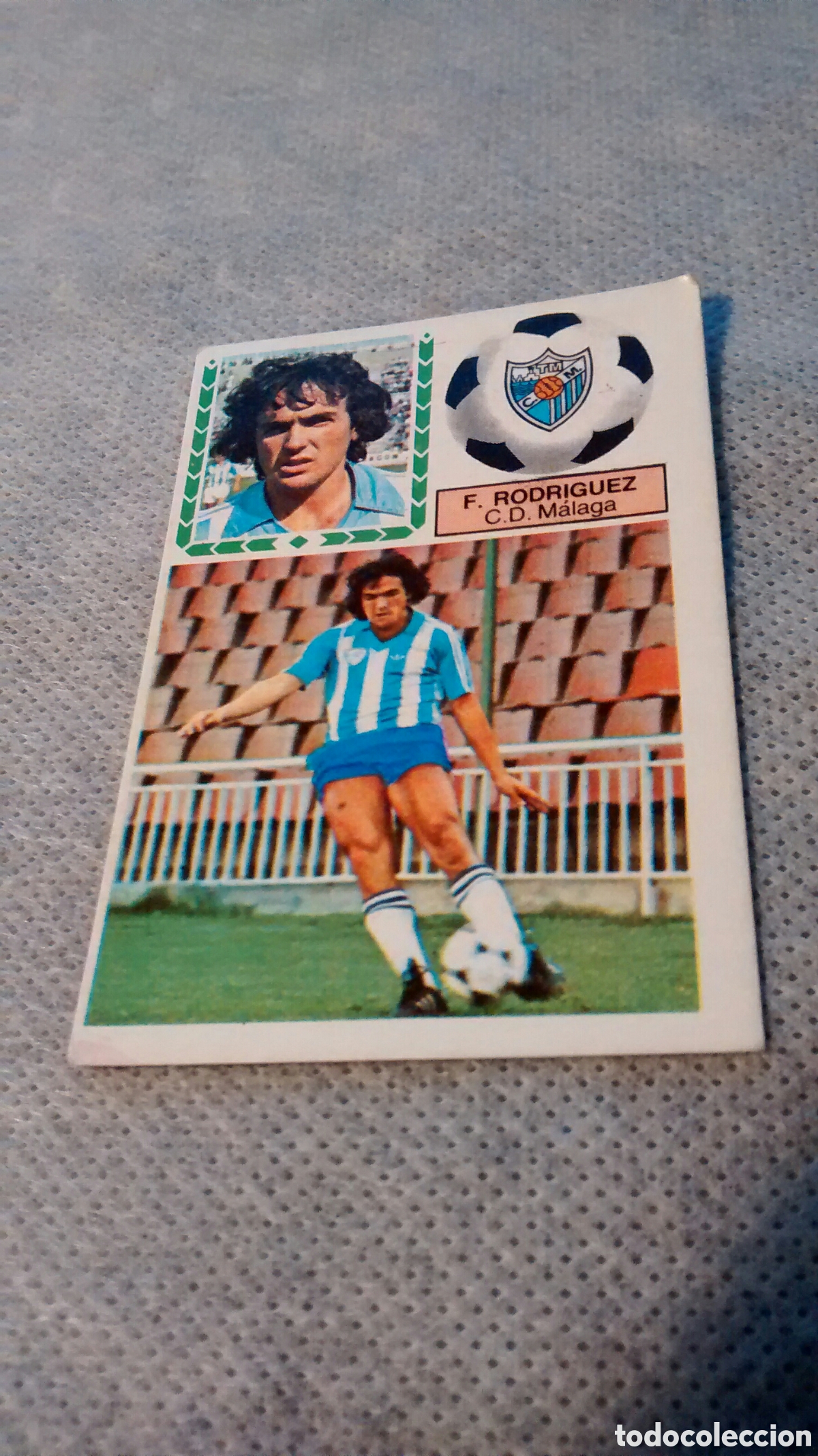 Cromos de f&uacute;tbol: FERNANDO RODRIGUEZ ESTE 83 84 - Foto 1