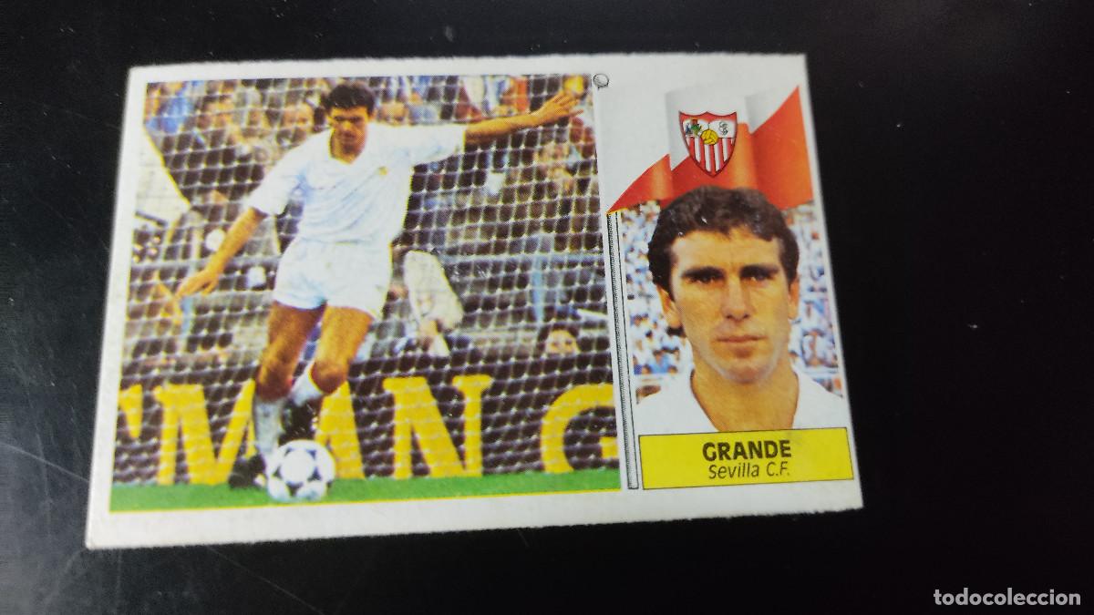 Cromos de f&uacute;tbol: Liga Este 86/87. Grande - Sevilla. Editorial Este. Colecci&oacute;n liga espa&ntilde;ola f&uacute;tbol
