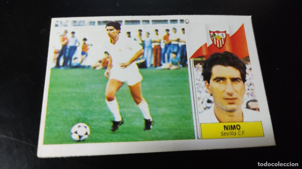 Figurine di Calcio: Liga Este 86/87. Nimo - Sevilla. Editorial Este. Colecci&oacute;n liga espa&ntilde;ola f&uacute;tbol