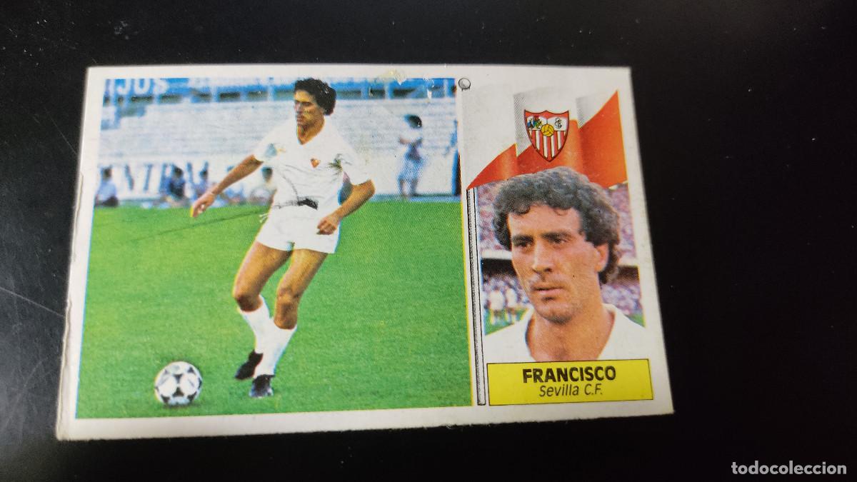 Cromos de Futebol: Liga Este 86/87. Francisco - Sevilla. Editorial Este. Colecci&oacute;n liga espa&ntilde;ola f&uacute;tbol
