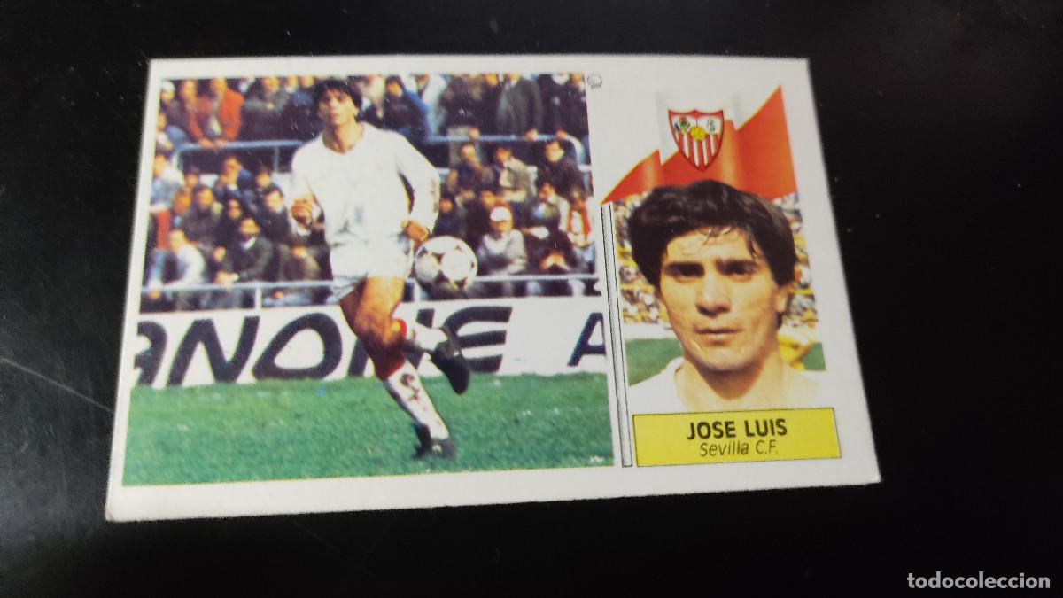 Figurine di Calcio: Liga Este 86/87. Jos&eacute; Luis - Sevilla. Editorial Este. Colecci&oacute;n liga espa&ntilde;ola f&uacute;tbol