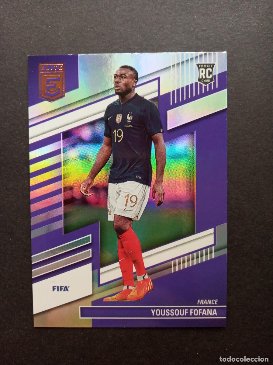 Cromos de Futebol: 90 Rookie FOFANA Francia AS MONACO Panini Donruss ELITE FIFA 2022 2023 22 23 no xl adrenalyn