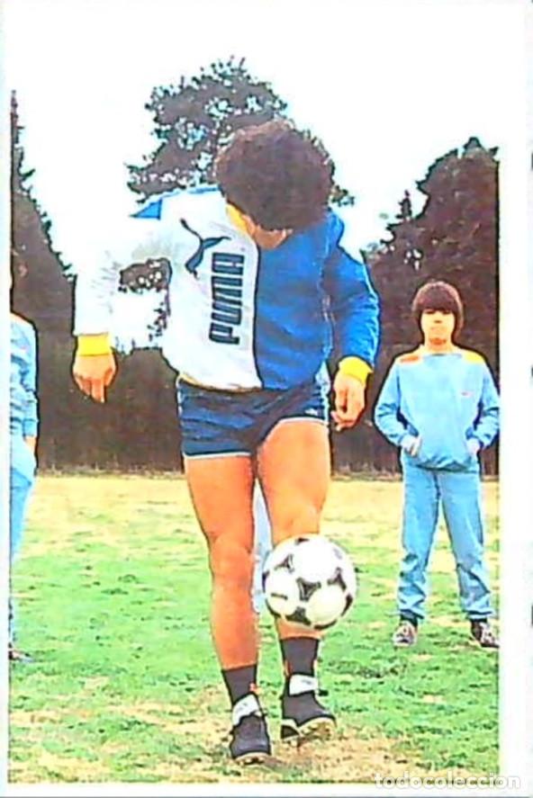 Cromos de F&uacute;tbol: MARADONA - MIS HABILIDADES - SUS &rdquo;DRIBLINGS&rdquo; SUS &rdquo;GOLES&rdquo; - N&ordm; 43 LIGA 1984-1985