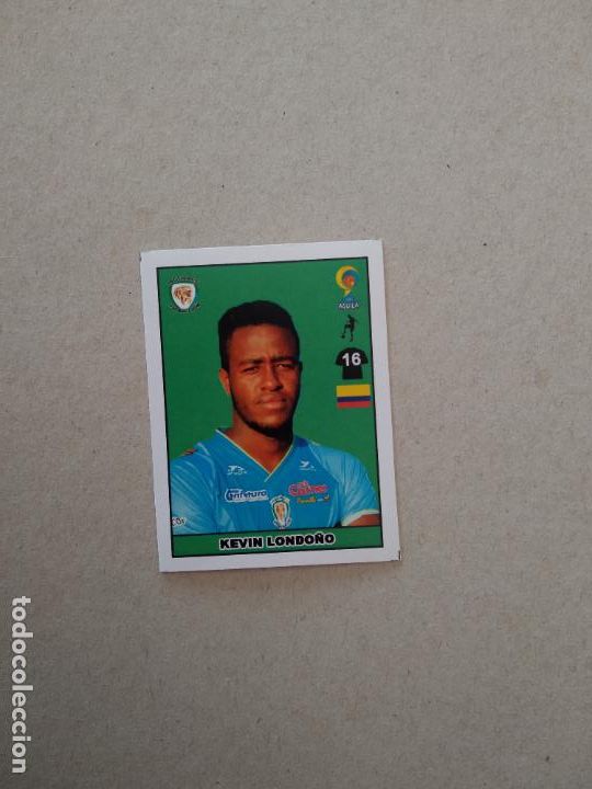 Cromos de F&uacute;tbol: KEVIN LONDO&Ntilde;O JAGUARES CROMO FUTBOL LIGA COLOMBIA 2017 BOYCOL COLECCIONES