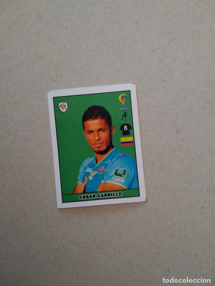 Cromos de F&uacute;tbol: CESAR CARRILLO JAGUARES CROMO FUTBOL LIGA COLOMBIA 2017 BOYCOL COLECCIONES