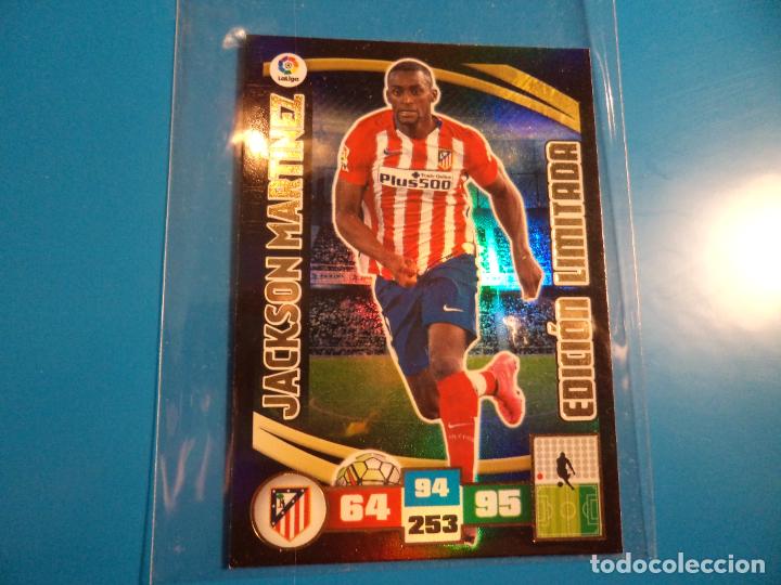 Cromos de Futebol: Adrenalyn 2015 2016 15 16 Jackson Martines. Edici&oacute;n limitada. (Ref. 272).