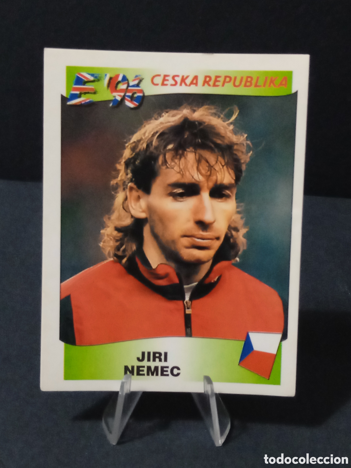 Figurine di Calcio: 228 JIRI NEMEC CHECA REPUBLICA CESKA EURO 1996 96 ENGLAND UK INGLATERRA EUROCOPA CROMOS FUTBOL