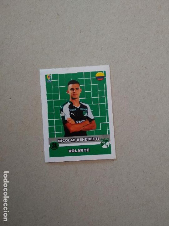 Cromos de Futebol: NICOLAS BENEDETTI DEPORTIVO CALI CROMO FUTBOL LIGA COLOMBIA 2018 BOYCOL COLECCIONES