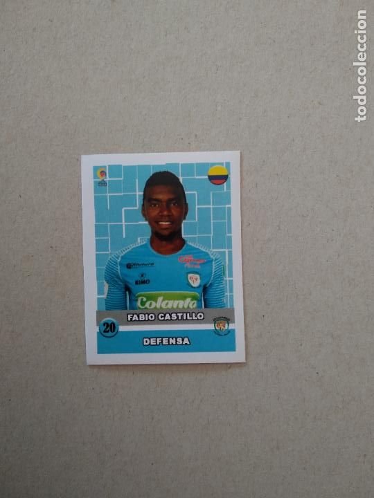 Cromos de F&uacute;tbol: FABIO CASTILLO JAGUARES CROMO FUTBOL LIGA COLOMBIA 2018 BOYCOL COLECCIONES