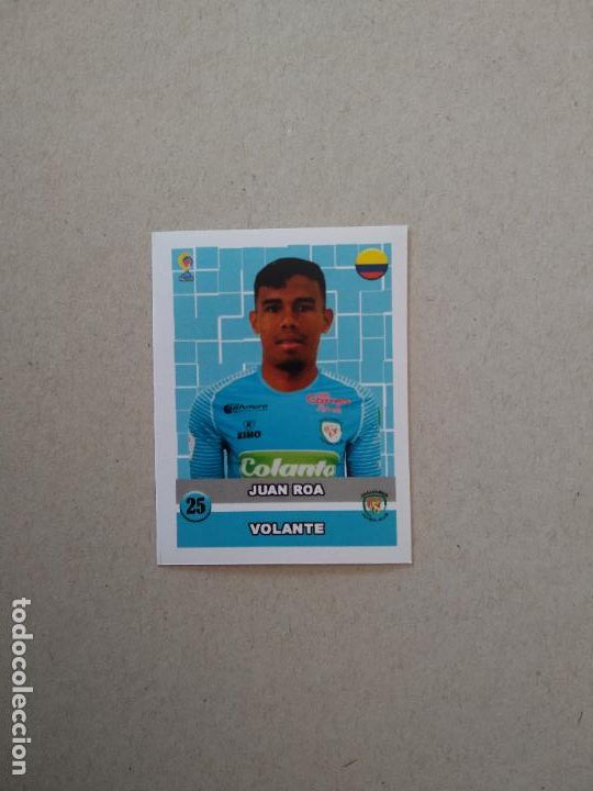 Cromos de F&uacute;tbol: JUAN ROA JAGUARES CROMO FUTBOL LIGA COLOMBIA 2018 BOYCOL COLECCIONES