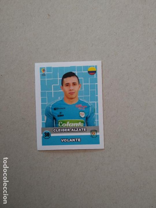 Cromos de F&uacute;tbol: CLEIDER ALZATE JAGUARES CROMO FUTBOL LIGA COLOMBIA 2018 BOYCOL COLECCIONES