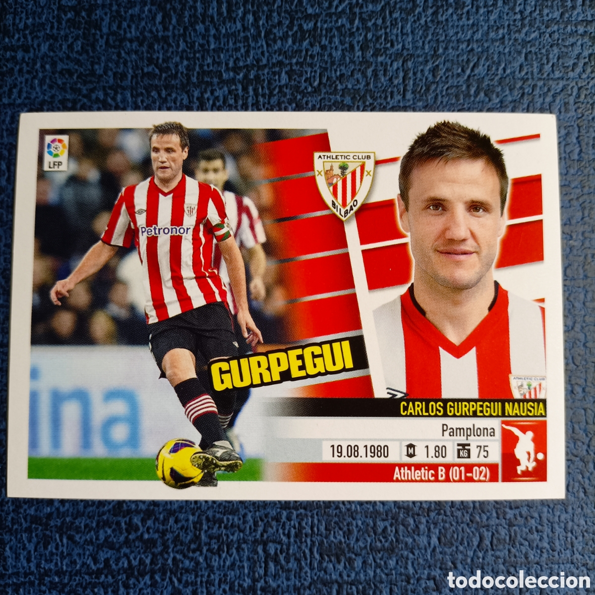Cromos de f&uacute;tbol: LIGA ESTE 2013-2014 (ATHLETIC) №6A GURPEGUI - Foto 1