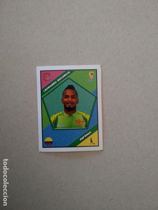 Cromos de F&uacute;tbol: LEONARDO ESCORCIA JAGUARES CROMO FUTBOL LIGA COLOMBIA 2019 BOYCOL COLECCIONES