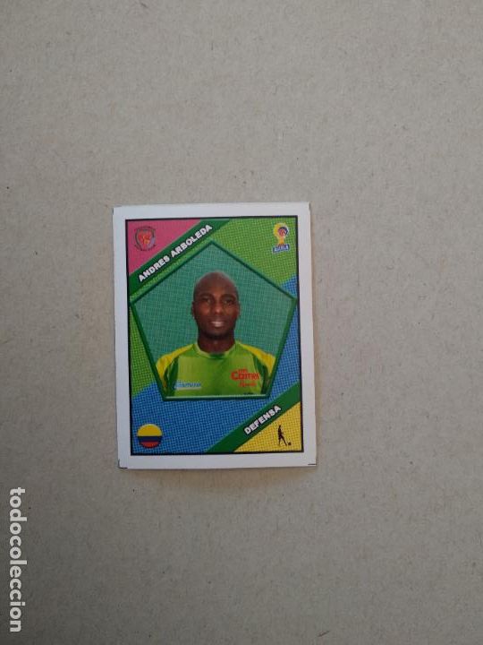Cromos de F&uacute;tbol: ANDRES ARBOLEDA JAGUARES CROMO FUTBOL LIGA COLOMBIA 2019 BOYCOL COLECCIONES