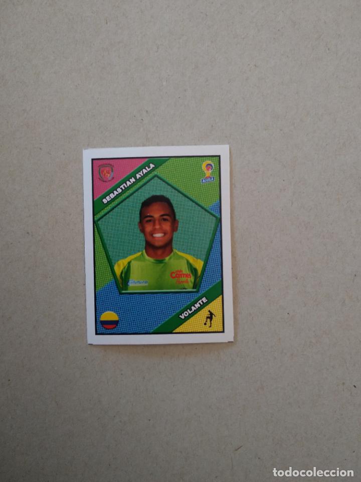 Cromos de F&uacute;tbol: SEBASTIAN AYALA JAGUARES CROMO FUTBOL LIGA COLOMBIA 2019 BOYCOL COLECCIONES