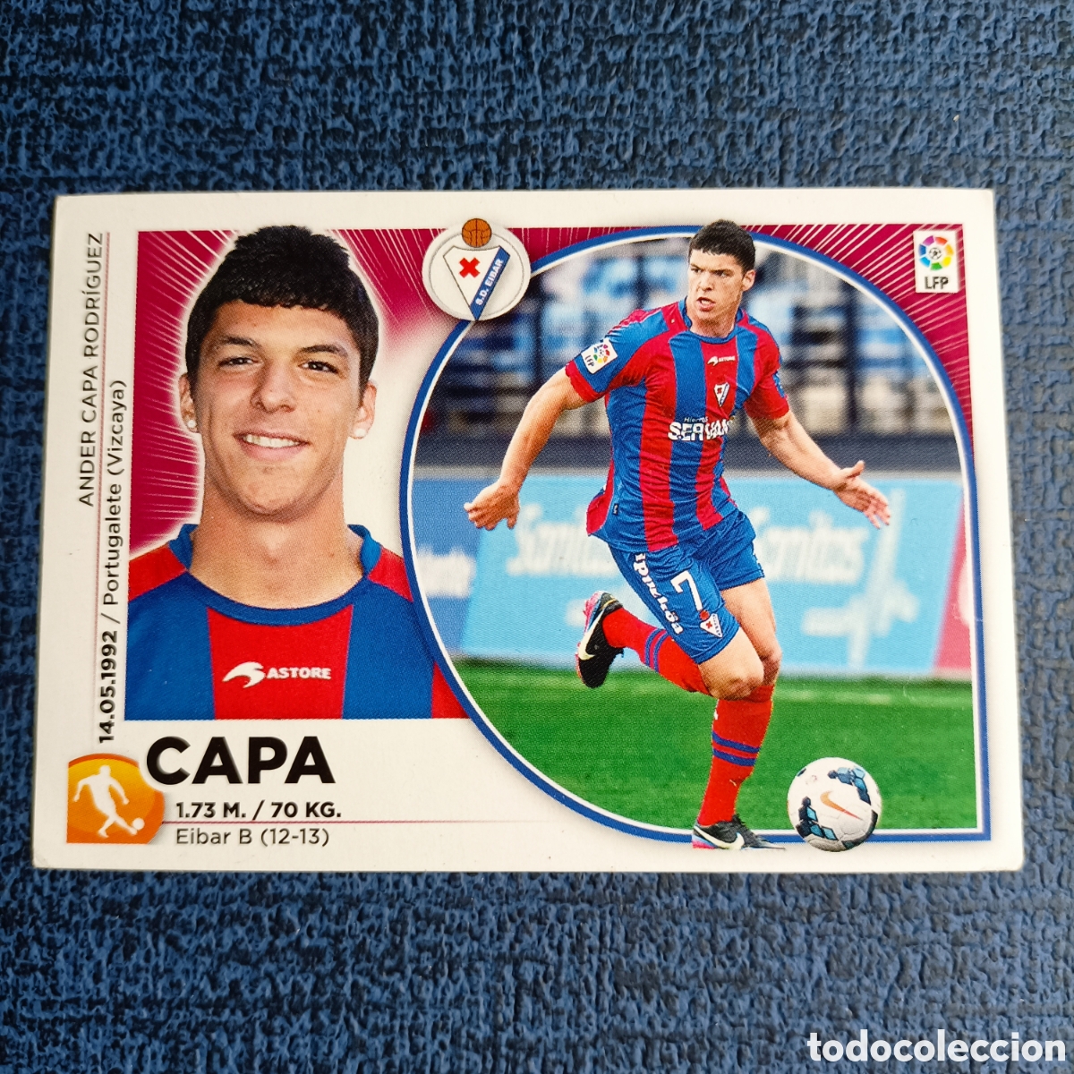 Cromos de f&uacute;tbol: EDICIONES ESTE. LIGA 2014-2015 (EIBAR) №13 CAPA - Foto 1