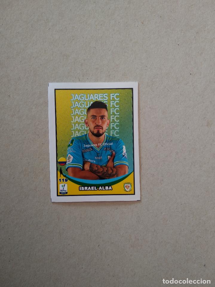 Cromos de F&uacute;tbol: 119 ISRAEL ALBA JAGUARES CROMO FUTBOL LIGA COLOMBIA 2020 BOYCOL COLECCIONES