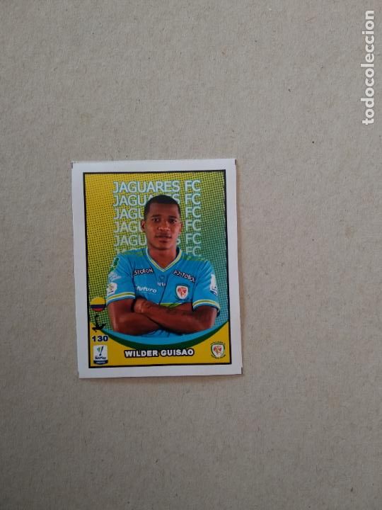 Cromos de F&uacute;tbol: 130 WILDER GUISAO JAGUARES CROMO FUTBOL LIGA COLOMBIA 2020 BOYCOL COLECCIONES