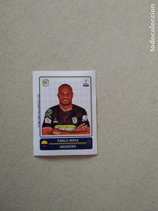 Cromos de F&uacute;tbol: 118 PABLO MINA JAGUARES CROMO FUTBOL LIGA COLOMBIA 2021 BOYCOL COLECCIONES
