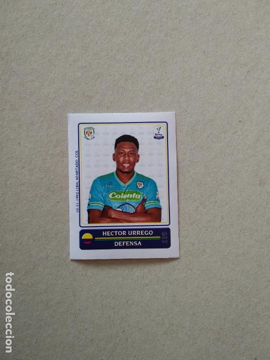 Cromos de F&uacute;tbol: 119 HECTOR URREGO JAGUARES CROMO FUTBOL LIGA COLOMBIA 2021 BOYCOL COLECCIONES