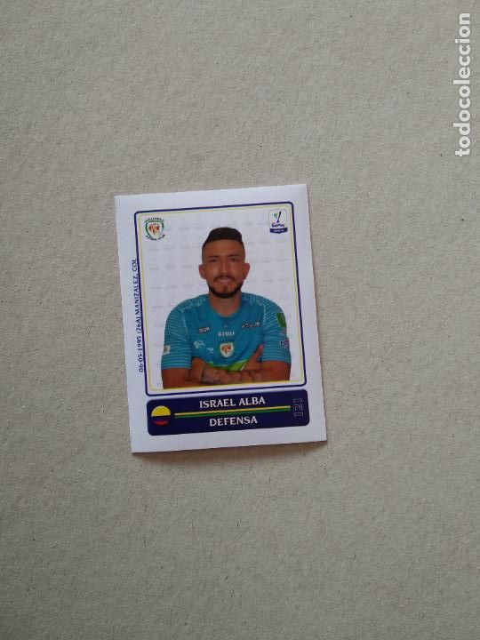 Cromos de F&uacute;tbol: 121 ISRAEL ALBA JAGUARES CROMO FUTBOL LIGA COLOMBIA 2021 BOYCOL COLECCIONES