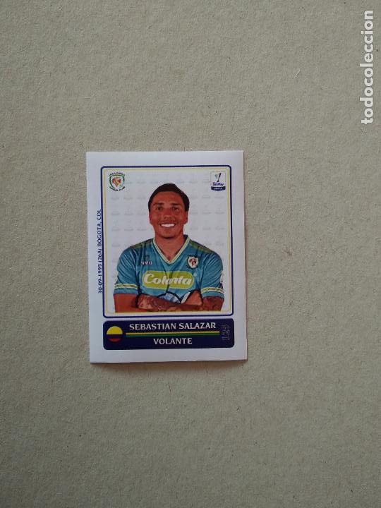 Cromos de F&uacute;tbol: 125 SEBASTIAN SALAZAR JAGUARES CROMO FUTBOL LIGA COLOMBIA 2021 BOYCOL COLECCIONES