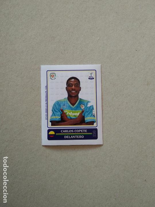 Cromos de F&uacute;tbol: 130 CARLOS COPETE JAGUARES CROMO FUTBOL LIGA COLOMBIA 2021 BOYCOL COLECCIONES