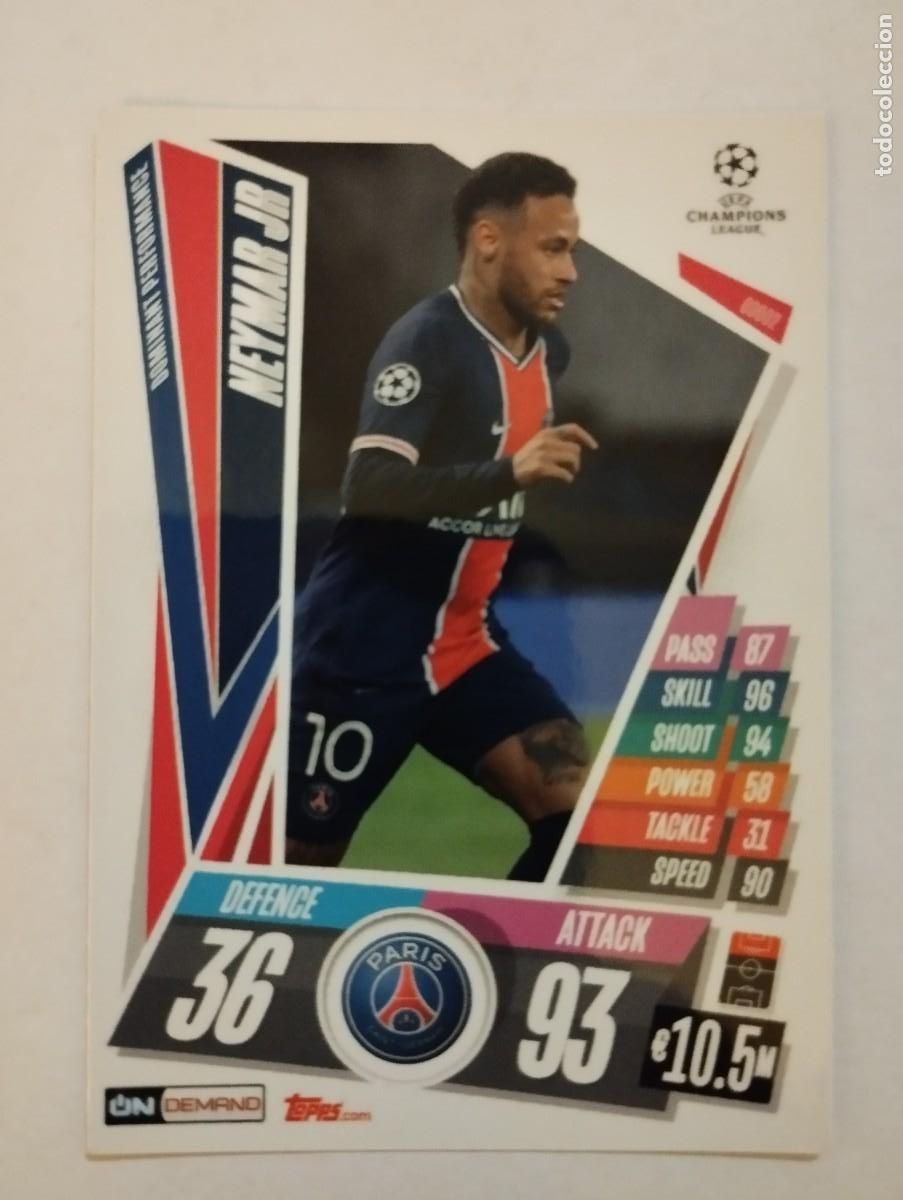 Cromos de f&uacute;tbol: TOPPS ON DEMAND NEYMAR JUNIOR - Foto 1