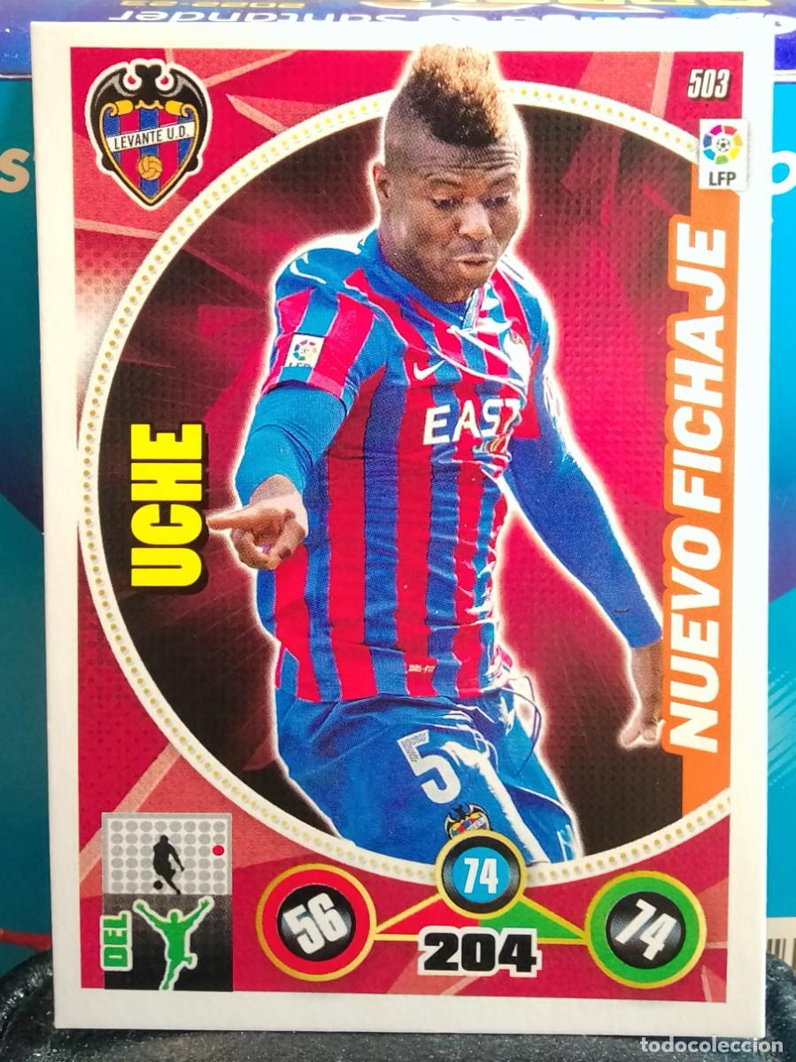 Cromos de F&uacute;tbol: 503 UCHE NUEVO FICHAJE DEL LEVANTE ADRENALYN 2014 2015 PANINI 14 15