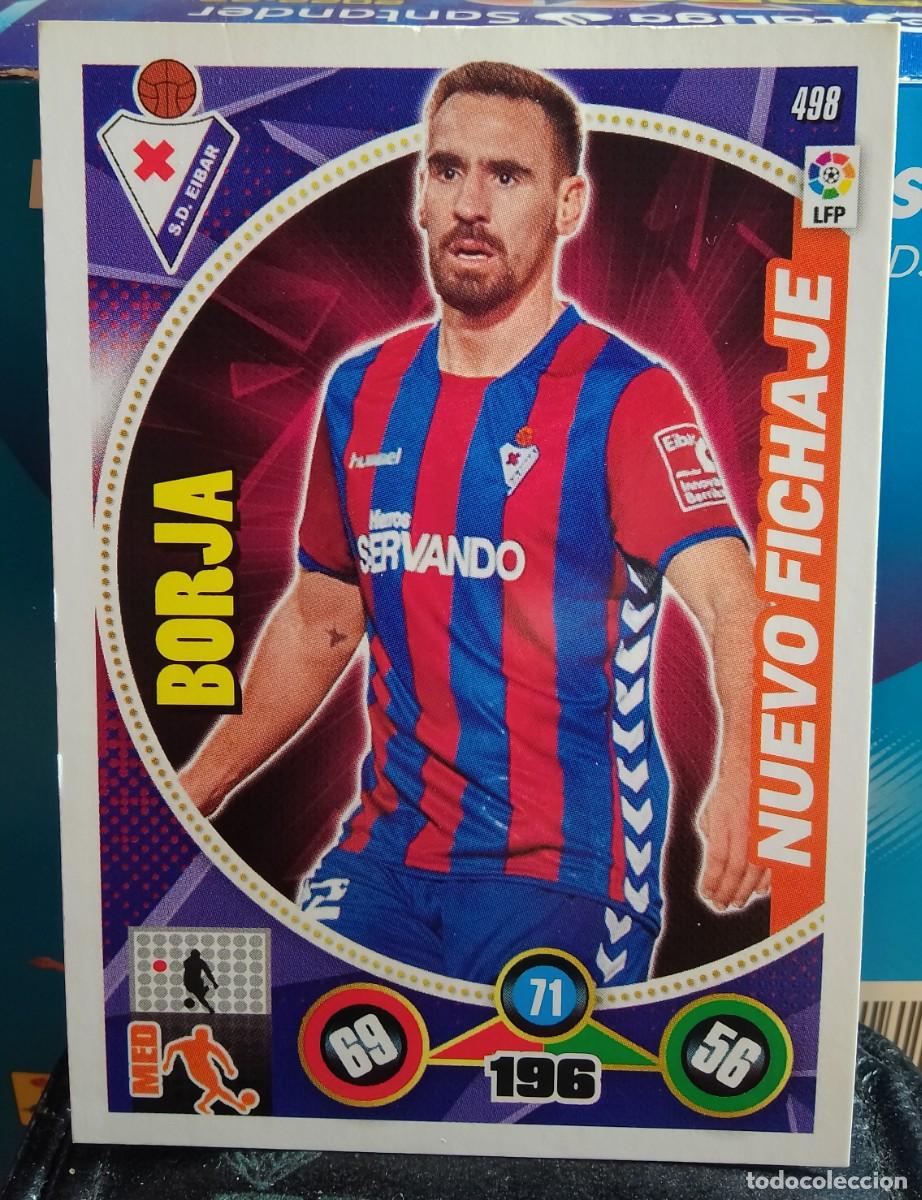Cromos de F&uacute;tbol: 498 BORJA NUEVO FICHAJE DEL EIBAR LIGA 14 15 ADRENALYN XL 2014 2015 PANINI