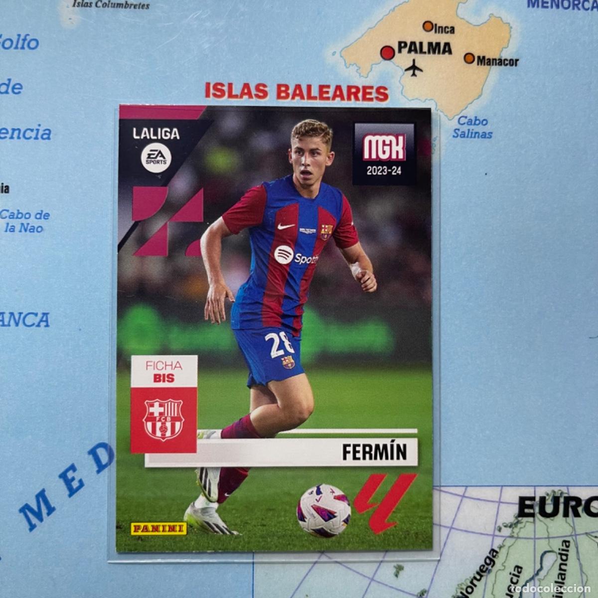 Figurine di Calcio: Fermin n&uacute;mero 106 Bis del Barcelona Megacracks 23-24 2023-2024