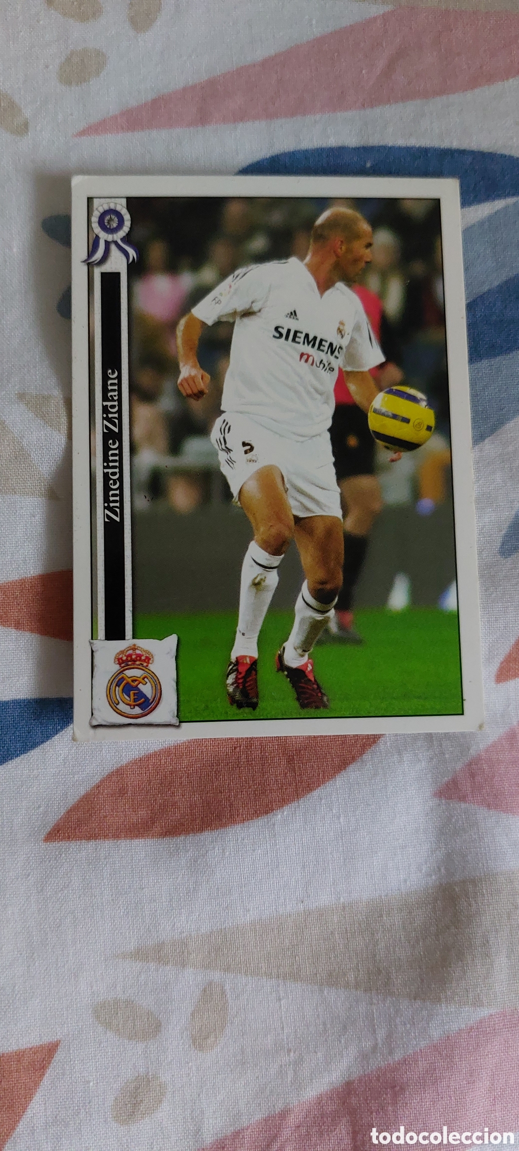 Cromos de F&uacute;tbol: CROMO Z.ZIDANE R.MADRID