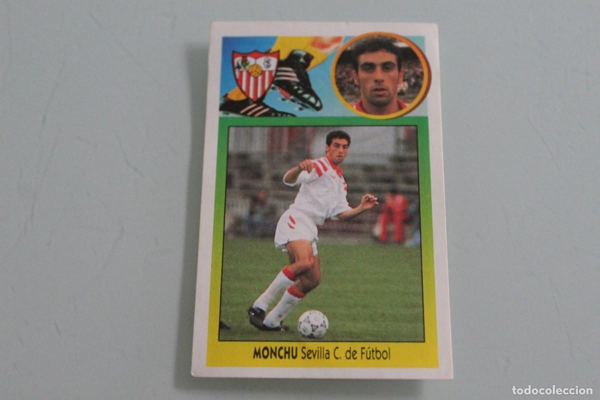 Cromos de f&uacute;tbol: ESTE 93 94 MONCHU SIN PEGAR - Foto 1