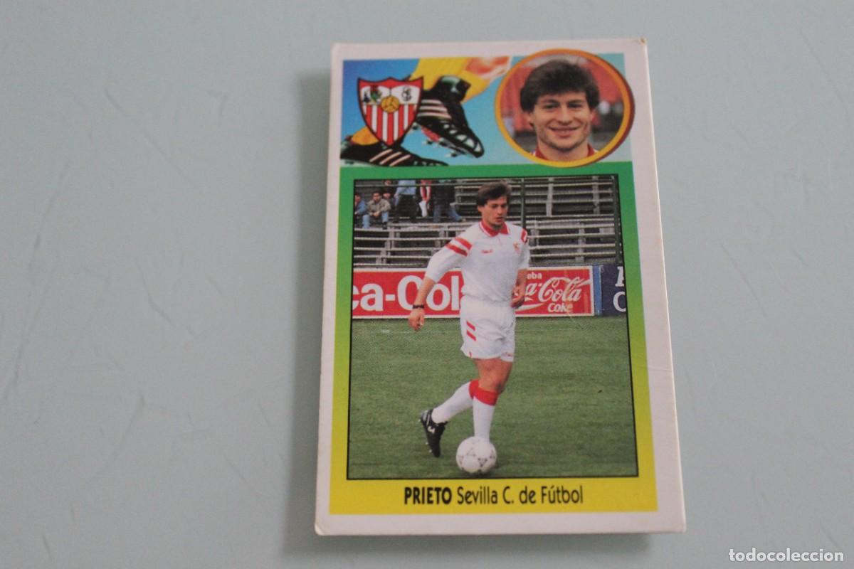 Cromos de f&uacute;tbol: ESTE 93 94 PRIETO SIN PEGAR - Foto 1