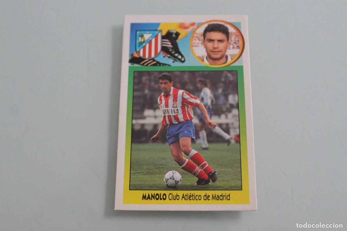 Cromos de f&uacute;tbol: ESTE 93 94 MANOLO SIN PEGAR - Foto 1