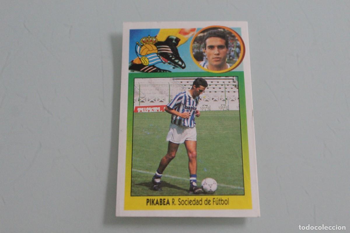 Cromos de f&uacute;tbol: ESTE 93 94 PIKABEA SIN PEGAR - Foto 1